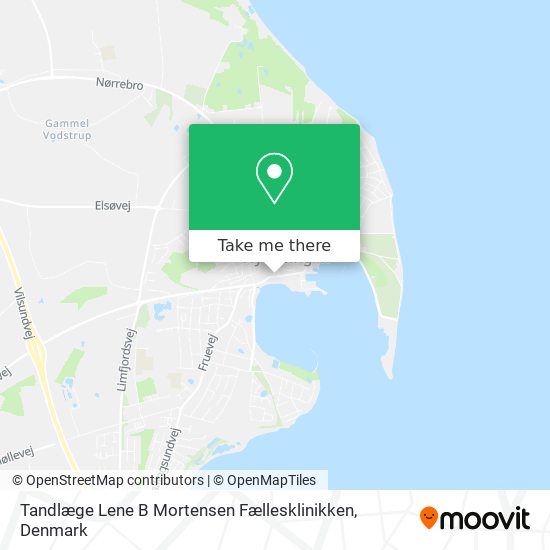 Tandlæge Lene B Mortensen Fællesklinikken map