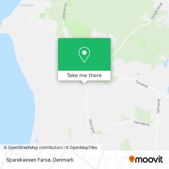 Sparekassen Farsø map