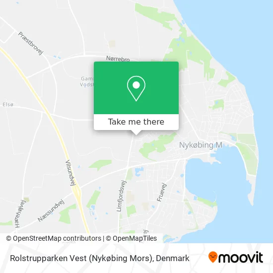 Rolstrupparken Vest (Nykøbing Mors) map