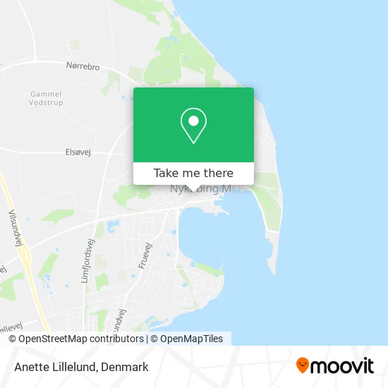 Anette Lillelund map