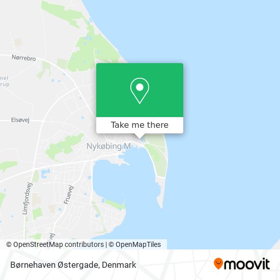 Børnehaven Østergade map