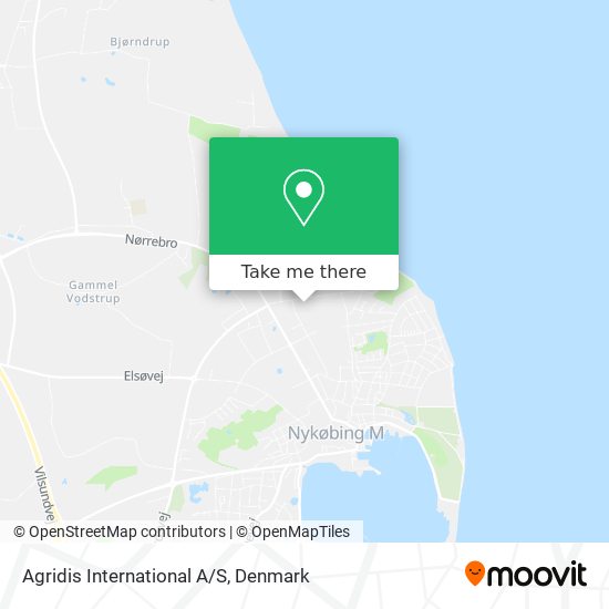 Agridis International A/S map