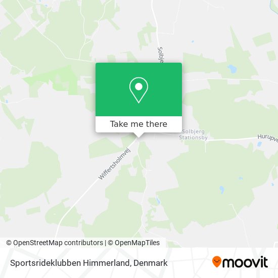 Sportsrideklubben Himmerland map