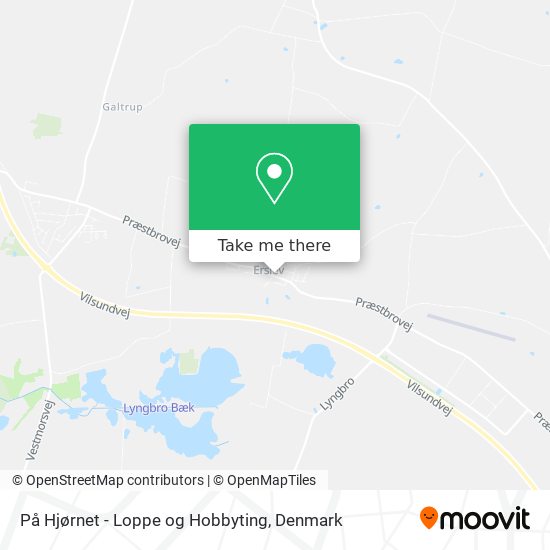 På Hjørnet - Loppe og Hobbyting map