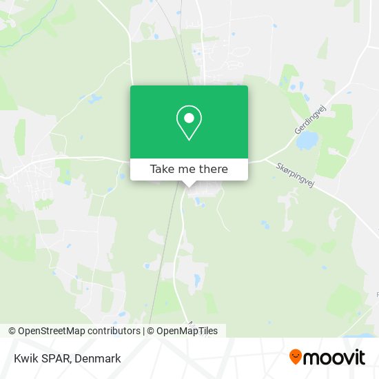 Kwik SPAR map