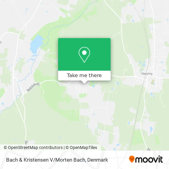 Bach & Kristensen V / Morten Bach map