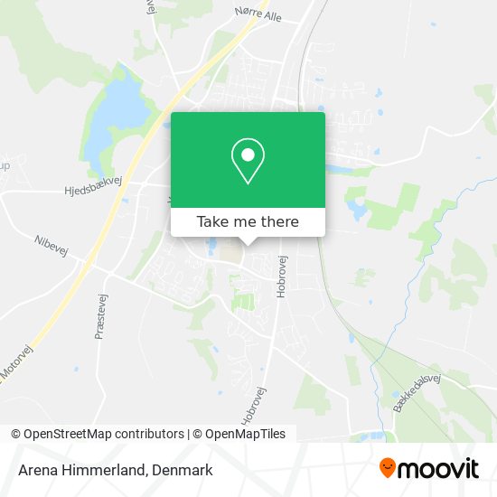 Arena Himmerland map