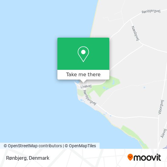 Rønbjerg map