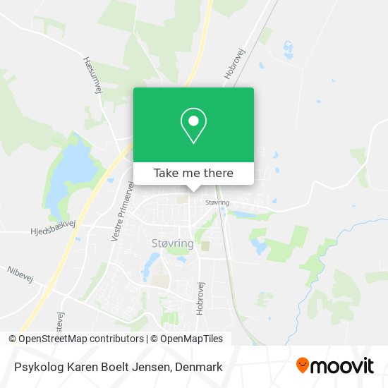 Psykolog Karen Boelt Jensen map