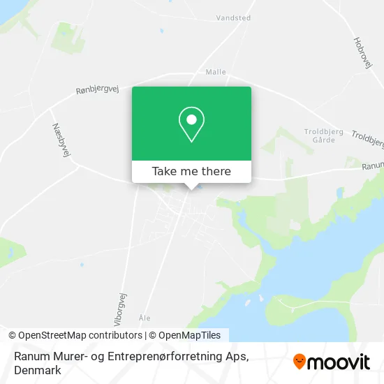 Ranum Murer- og Entreprenørforretning Aps map