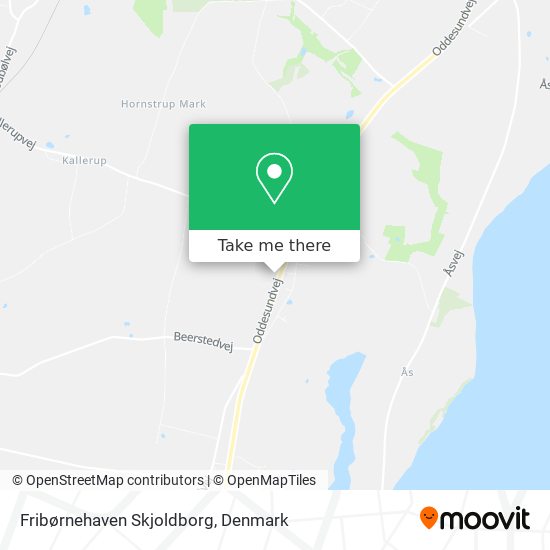 Fribørnehaven Skjoldborg map