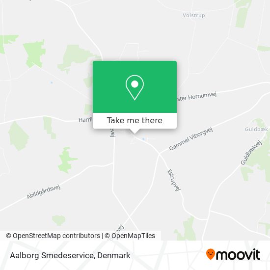 Aalborg Smedeservice map