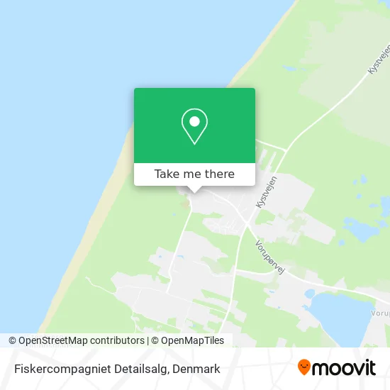 Fiskercompagniet Detailsalg map