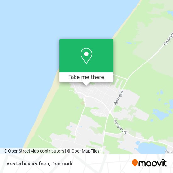 Vesterhavscafeen map