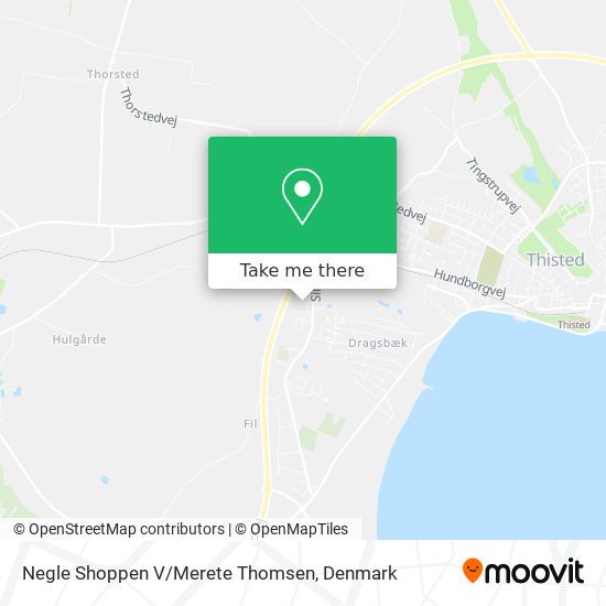 Negle Shoppen V/Merete Thomsen map