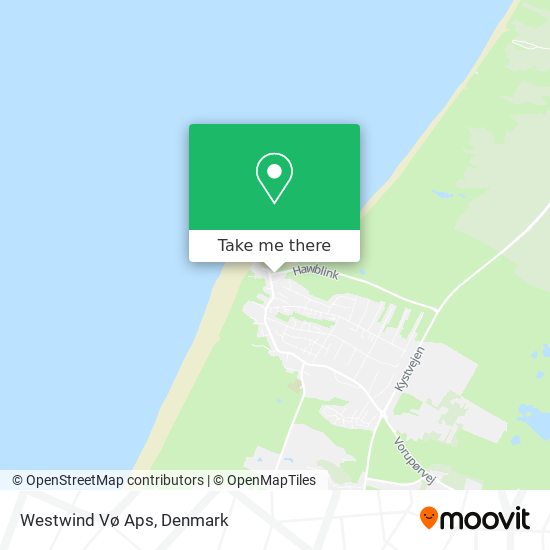 Westwind Vø Aps map