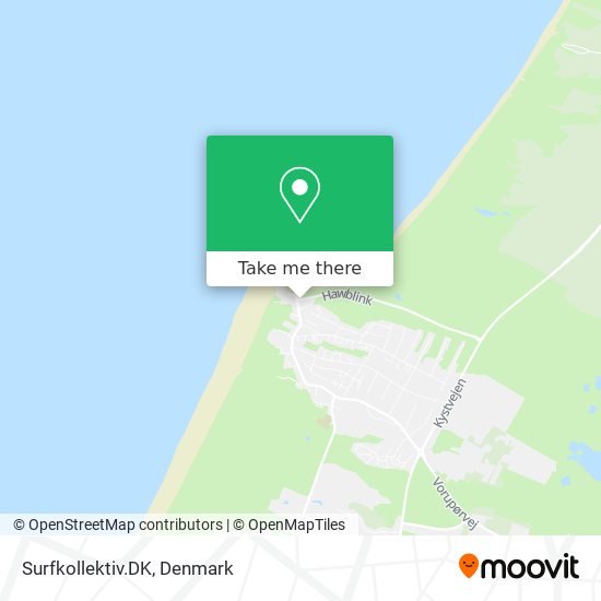 Surfkollektiv.DK map