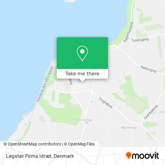 Løgstør Firma Idræt map