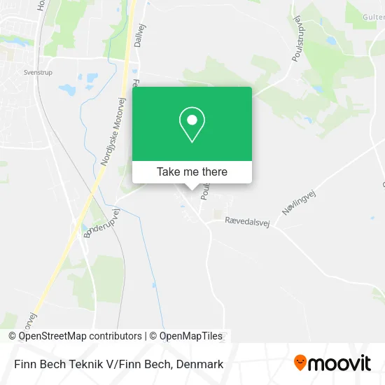 Finn Bech Teknik V/Finn Bech map