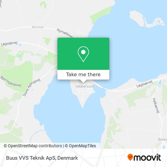 Buus VVS Teknik ApS map