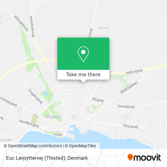 Euc Lerpyttervej (Thisted) map