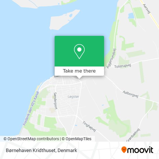 Børnehaven Kridthuset map