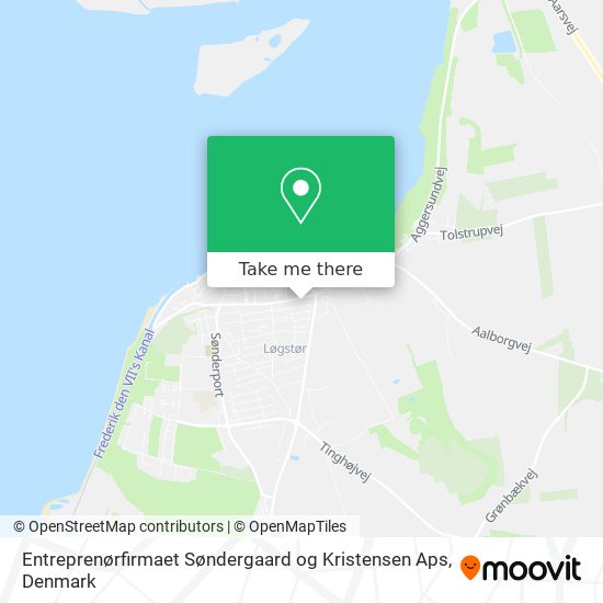 Entreprenørfirmaet Søndergaard og Kristensen Aps map