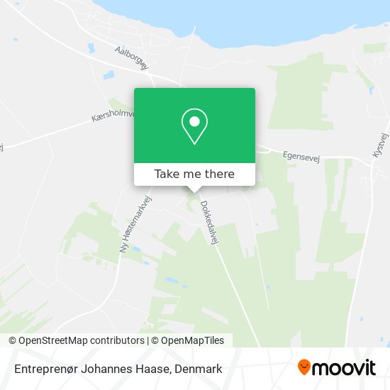 Entreprenør Johannes Haase map