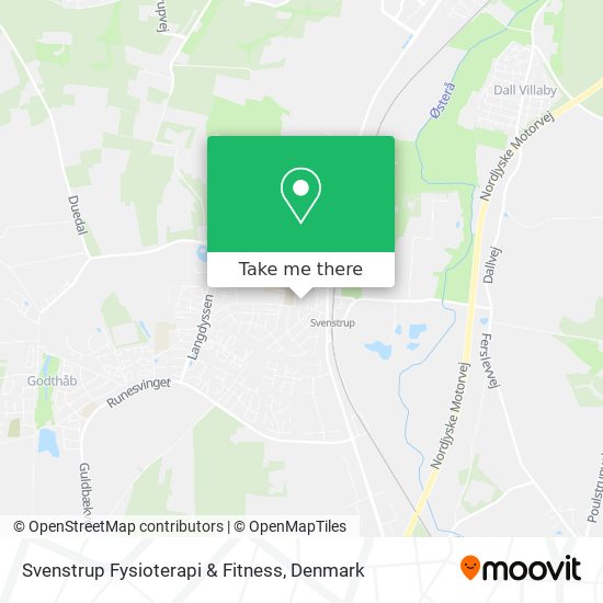 Svenstrup Fysioterapi & Fitness map