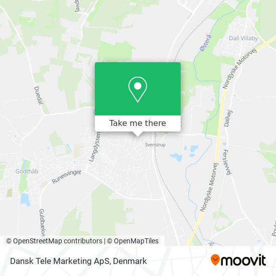 Dansk Tele Marketing ApS map