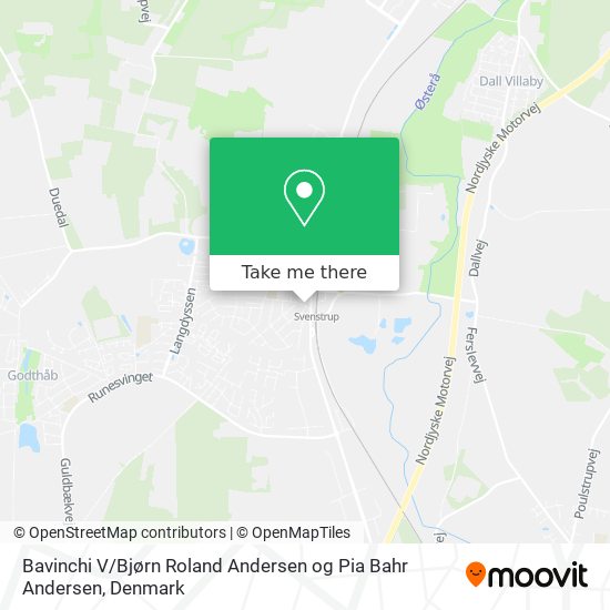 Bavinchi V / Bjørn Roland Andersen og Pia Bahr Andersen map