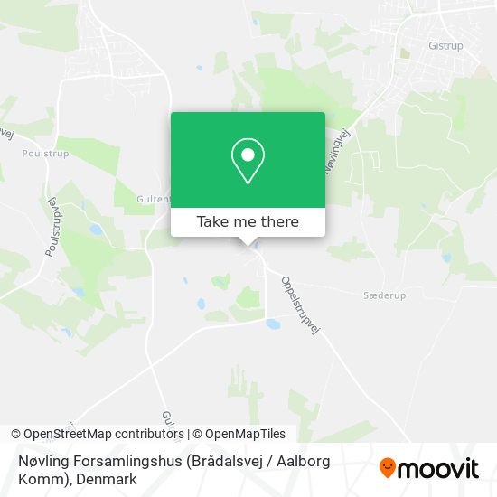 Nøvling Forsamlingshus (Brådalsvej / Aalborg Komm) map