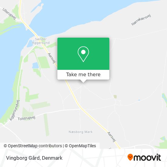 Vingborg Gård map