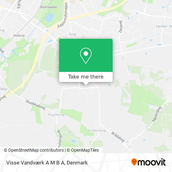 Visse Vandværk A M B A map