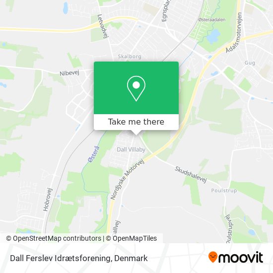 Dall Ferslev Idrætsforening map