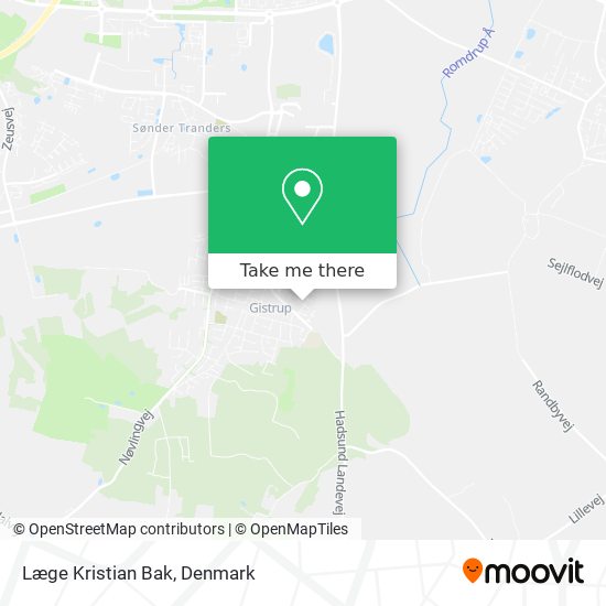 Læge Kristian Bak map