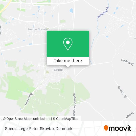 Speciallæge Peter Skovbo map
