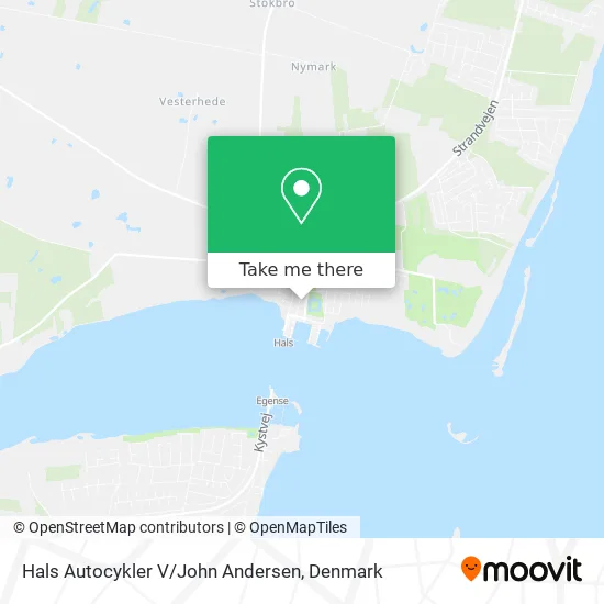 Hals Autocykler V / John Andersen map