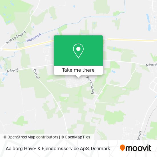 Aalborg Have- & Ejendomsservice ApS map