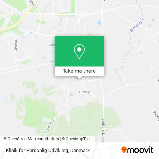 Klinik for Personlig Udvikling map