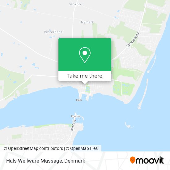 Hals Wellware Massage map