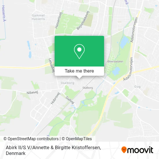 Abirk II / S V / Annette & Birgitte Kristoffersen map