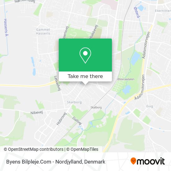 Byens Bilpleje.Com - Nordjylland map