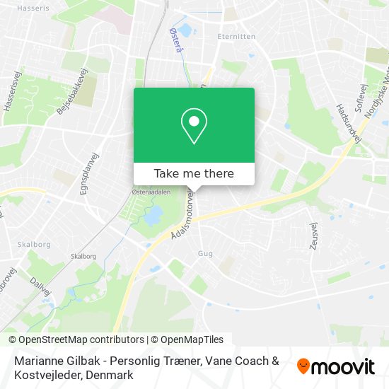 Marianne Gilbak - Personlig Træner, Vane Coach & Kostvejleder map