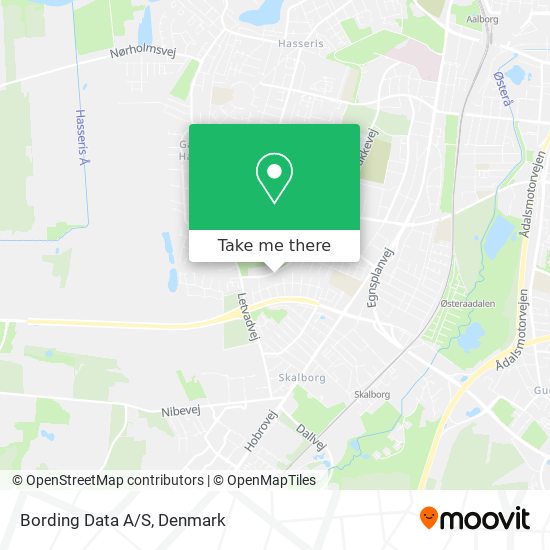 Bording Data A/S map