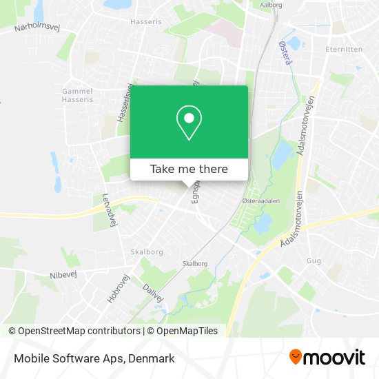 Mobile Software Aps map