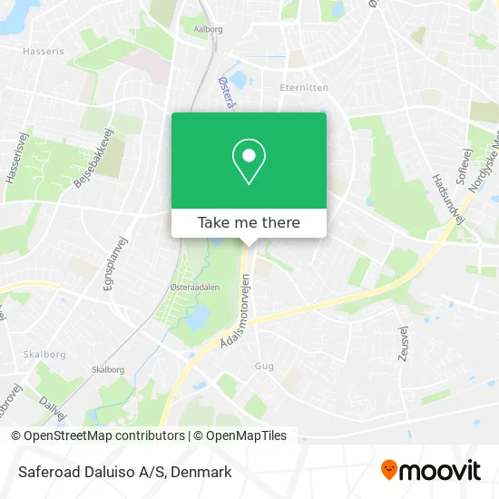 Saferoad Daluiso A/S map