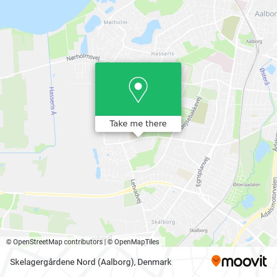 Skelagergårdene Nord (Aalborg) map