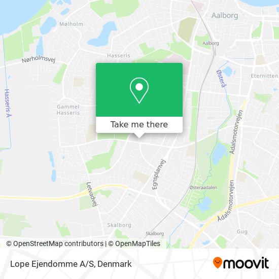 Lope Ejendomme A/S map
