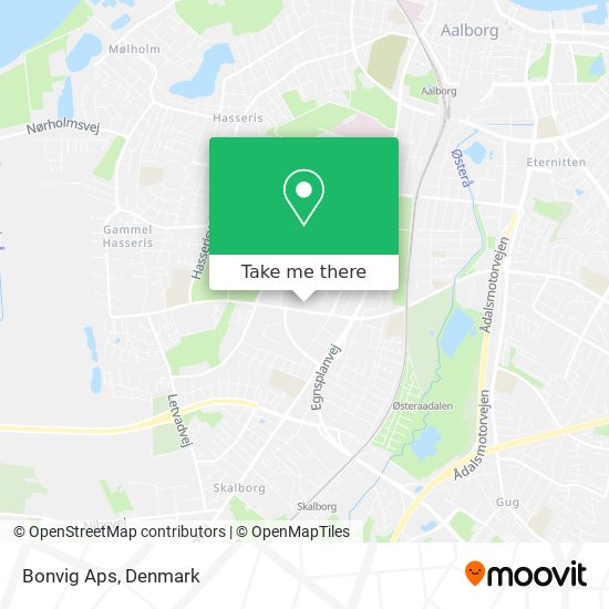 Bonvig Aps map